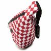 Vans Ward Cross Body Chili Pepper piros-fehér kockás övtáska, crossbody