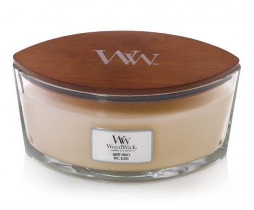 WoodWick White Honey hajó illatgyertya